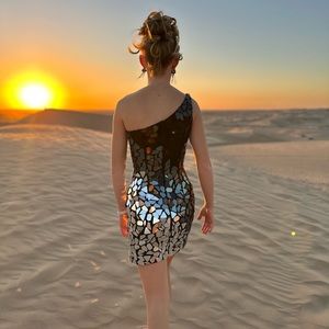 Sherri Hill formal dress  glass ombré